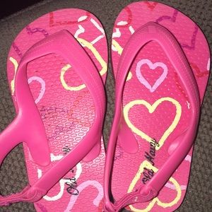 old navy heart sandals